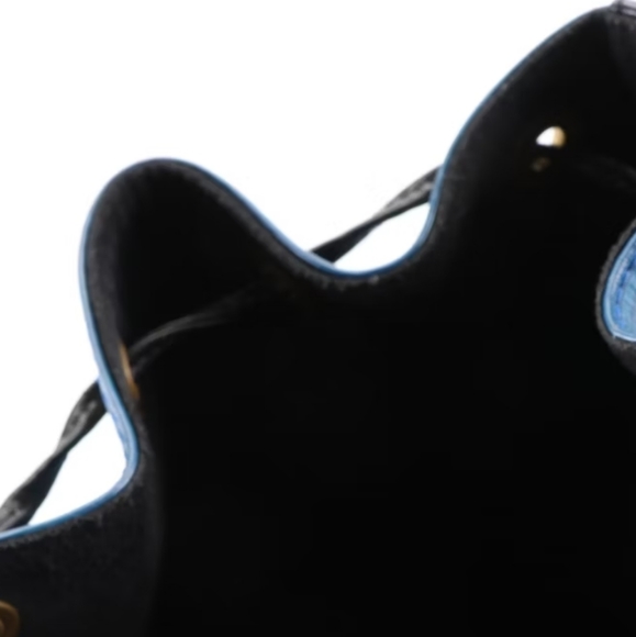 Louis Vuitton Noè Petit Bucket Bag in Toledo Blue and Black Epi Leather - Picture 5 of 8